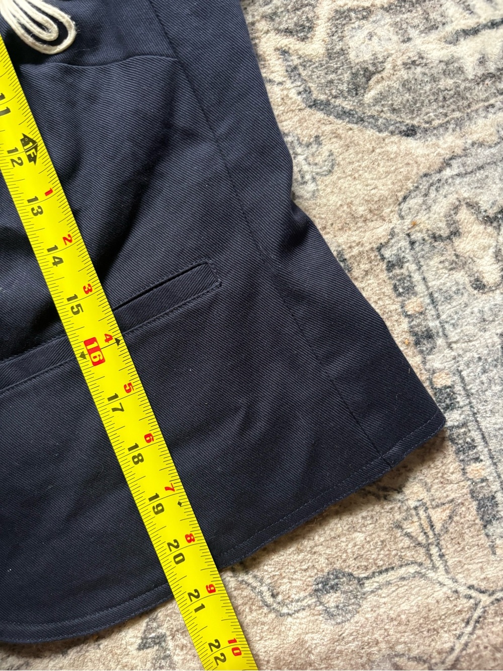 Boden Warwick embroidered navy jacket blazer Size 10 - Picture 13 of 15
